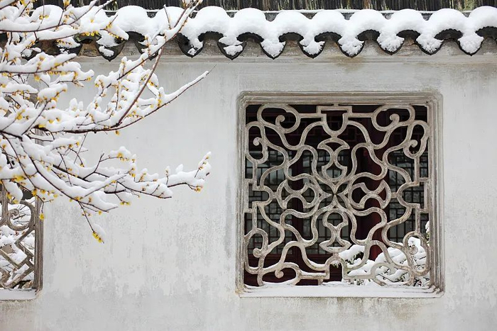 一步一景、步移景异 在窗格里,感受中式庭院之美|窗|中式_新浪新闻