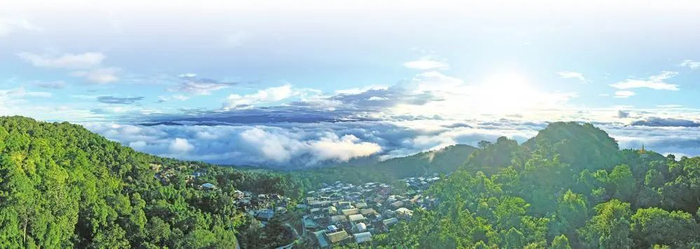 景迈山云海 陈飞 摄