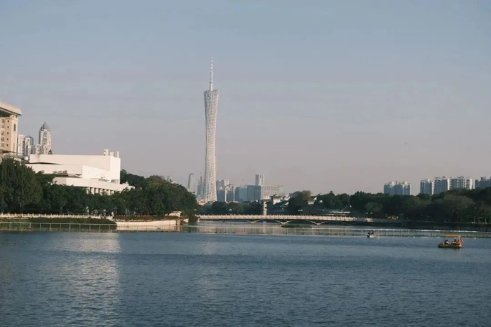 离职后，经常去散步的公园，受访者供图