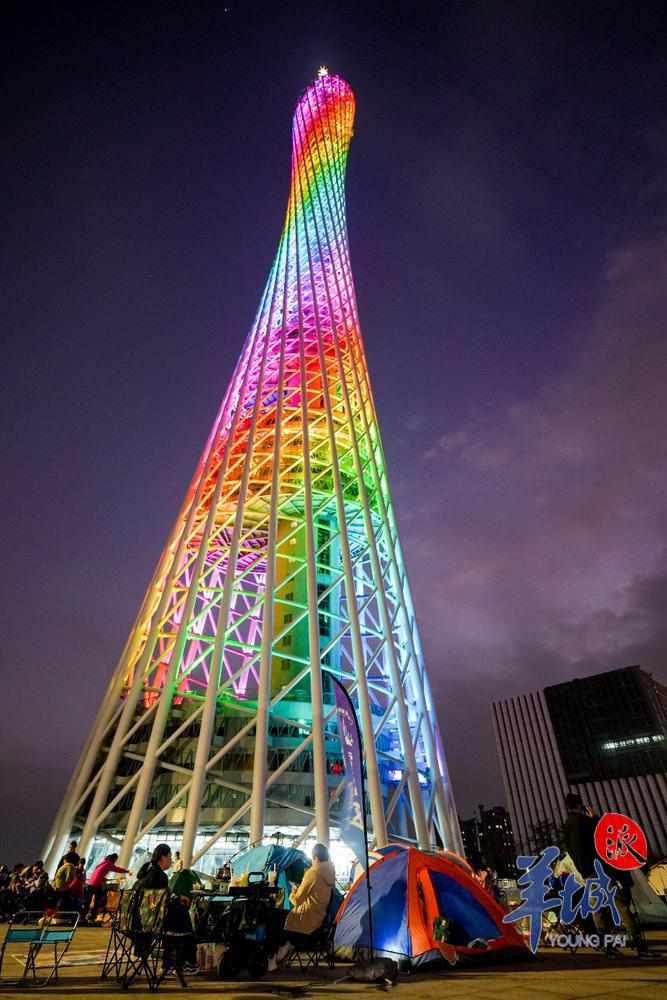 围炉夜话共赏珠江美景|广州塔_新浪新闻