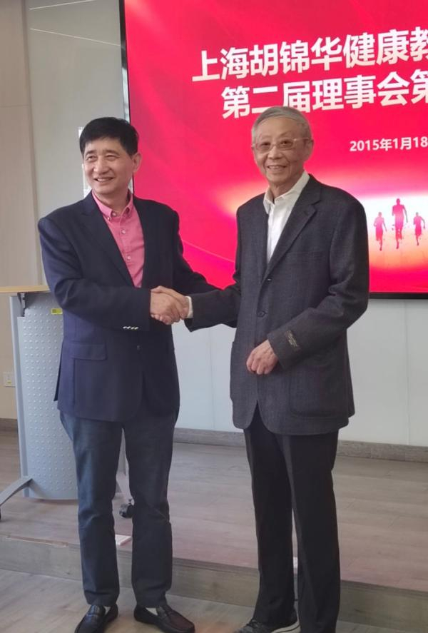 胡锦华与张立强合影