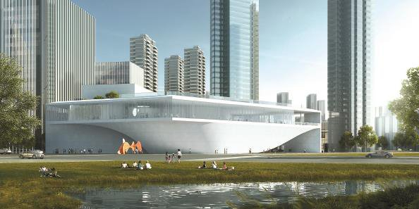 真如海心剧院效果图