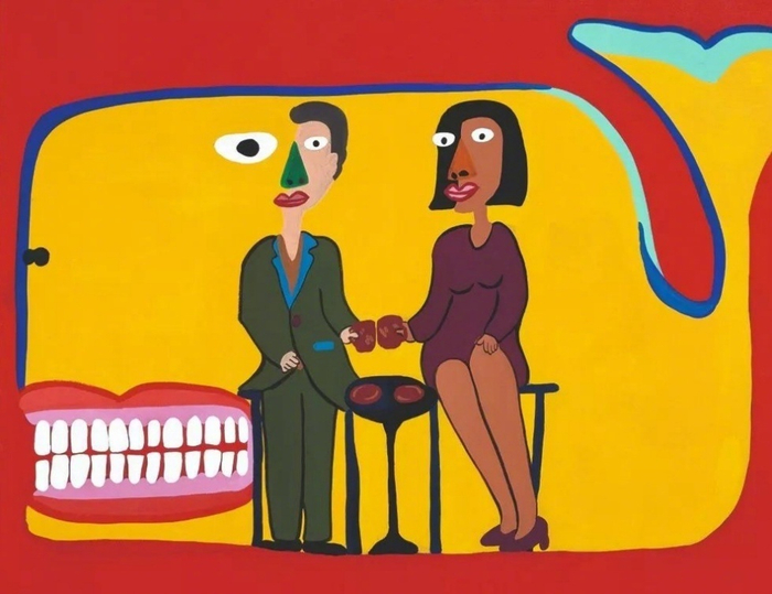 北野武的一组画作9815|北野武_新浪新闻