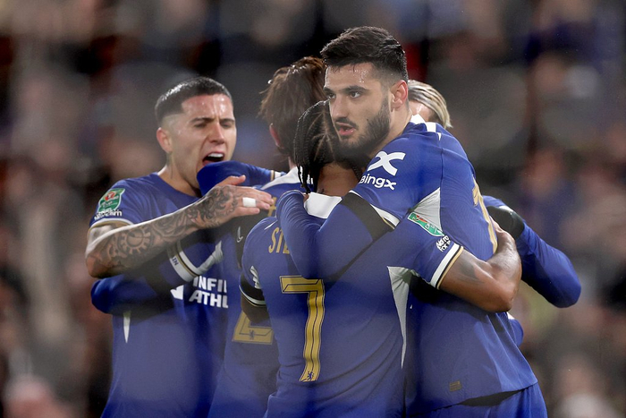 切尔西6-1击败米德尔斯堡。