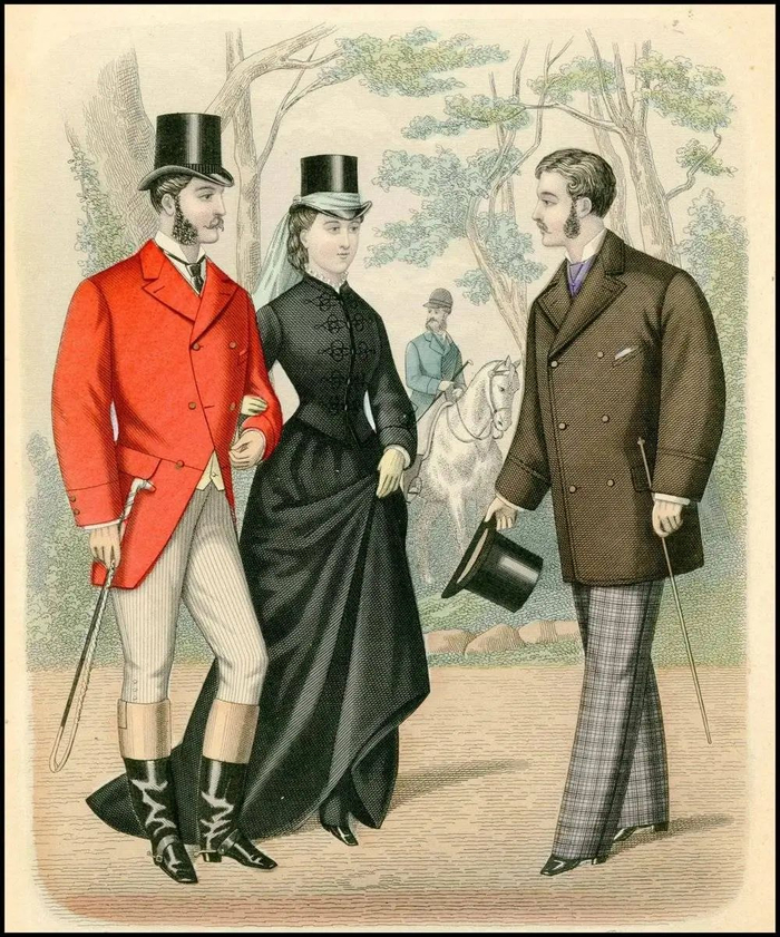 1876年男士杂志图