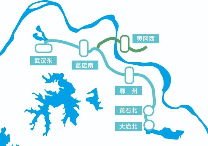 “新城快线”线路示意图
