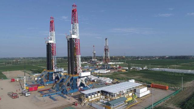 大港油田厂区图。大港油田供图