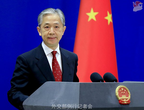 汪文斌 资料图 图源:外交部网站