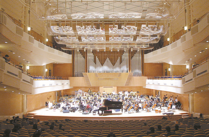 2004年年底改建后的北京音乐厅内部。 孙戉摄