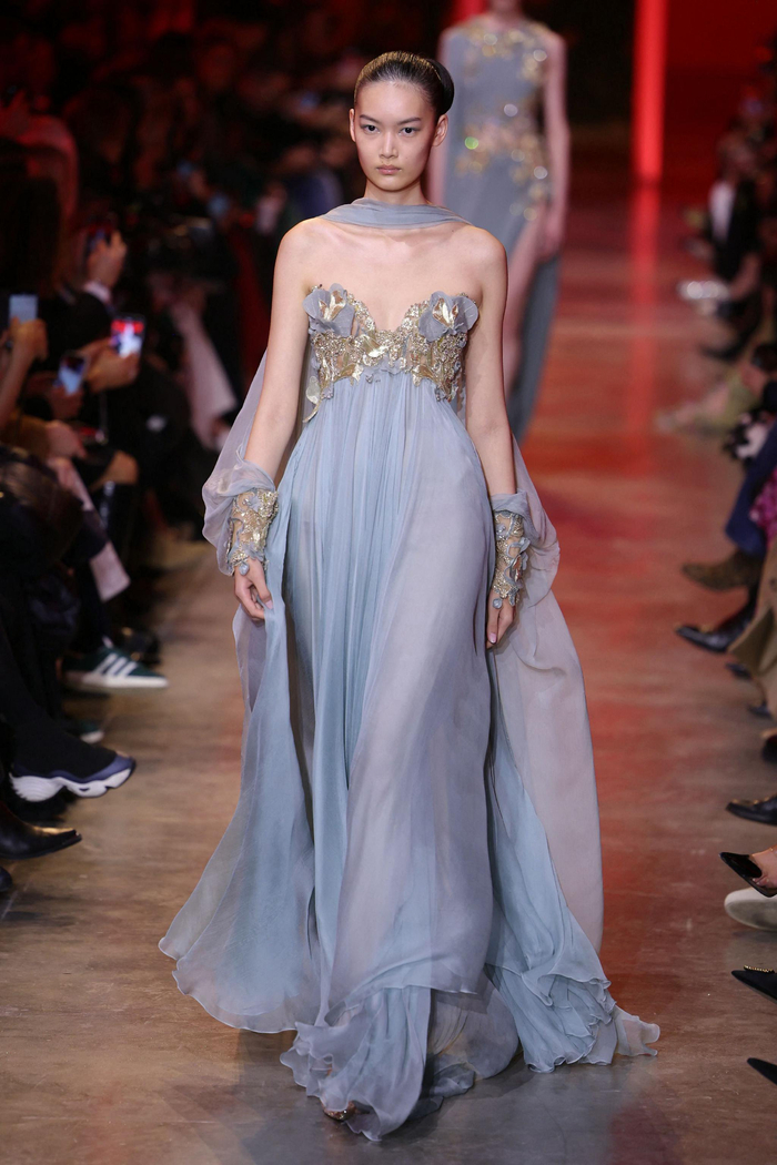 巴黎高级定制周——elie saab品牌时装秀|高级定制|模特|新品_新浪