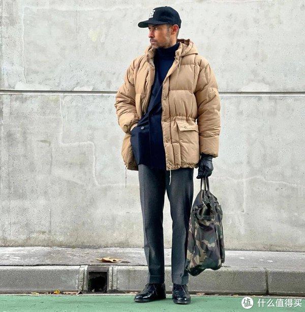 最近也特别喜欢这种硬汉风的男士穿搭呢