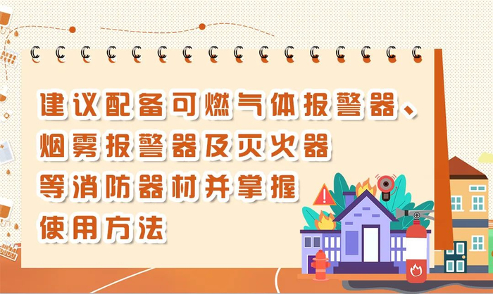 应急科普丨家庭火灾预防