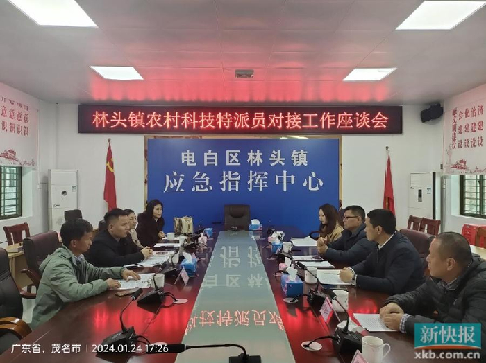 茂名市电白区林头镇派出新一轮科技人员主攻荔枝产业链