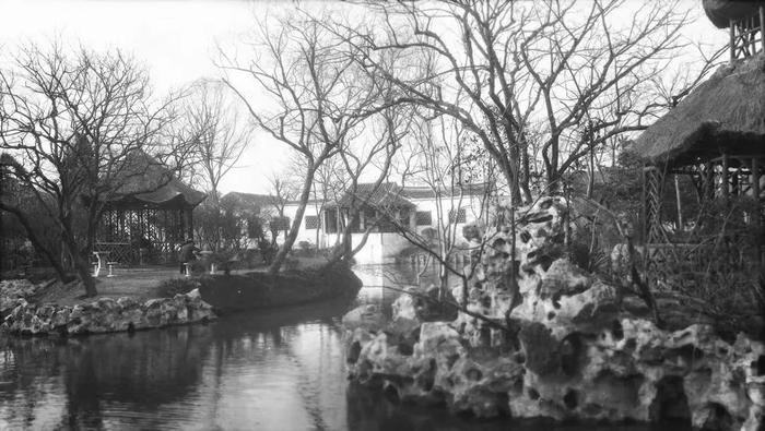 童寯拍摄的上海半淞园，已毁。童明供图