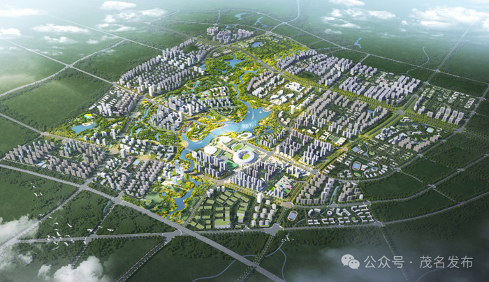 共青河新城效果图