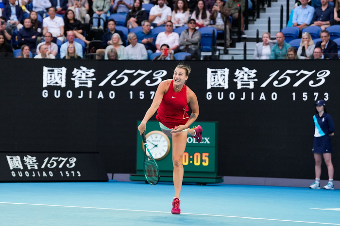 萨巴伦卡在经验和技术上都处于优势。