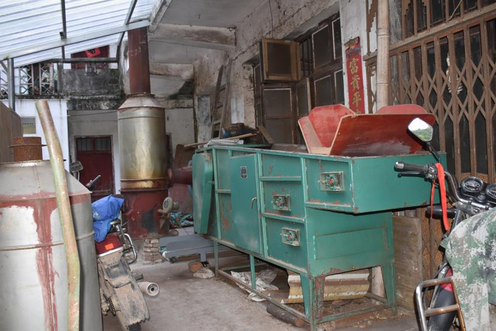 老式制茶机器