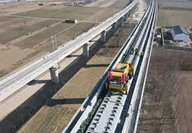 鲁南高铁河南段。图片来源：河南日报