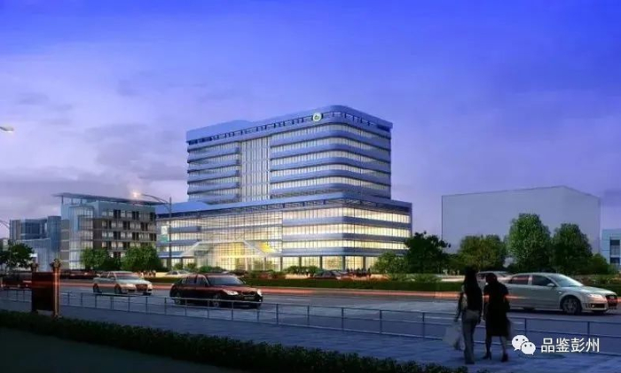 彭州市妇幼保健计划生育服务中心住院综合楼效果图