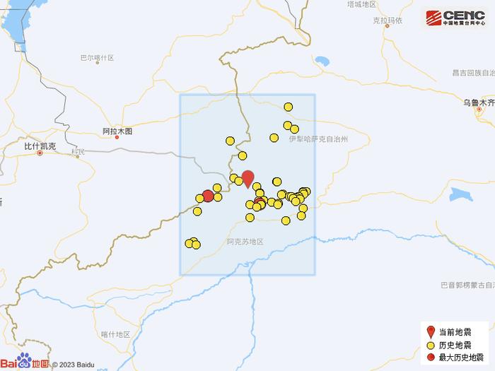 新疆阿克蘇地區拜城縣發生3.1級地震|新疆|地震|地區