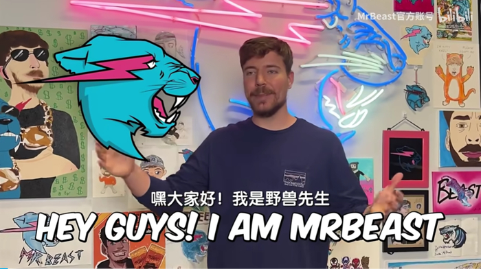 图源：B站Mrbeast官方账号