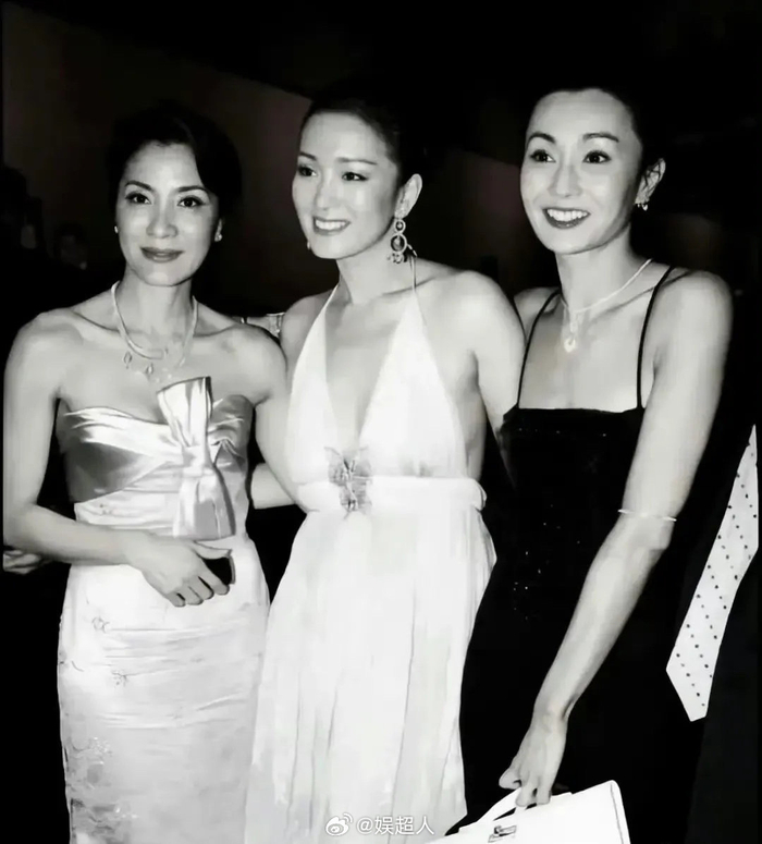 杨紫琼巩俐张曼玉合影旧照96 时光从不败美人|杨紫琼|张曼玉|巩俐