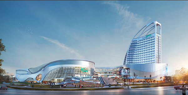 上海临港蓝鲸世界效果图