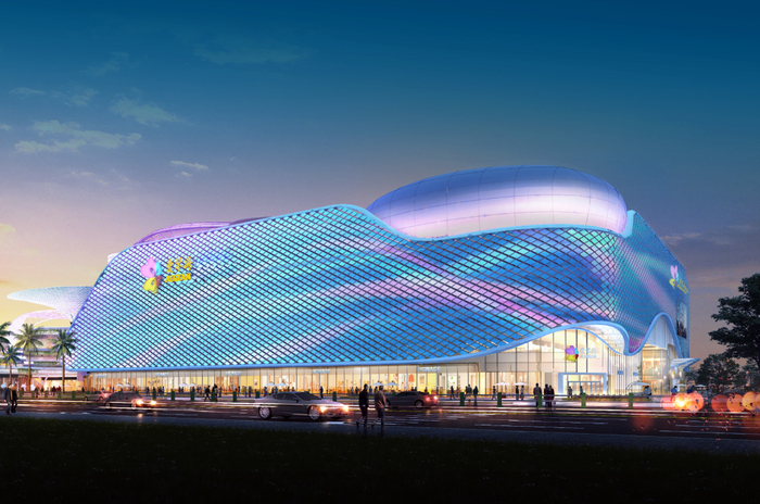 厦门同安爱琴海购物中心效果图