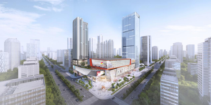 深圳大悦城鸟瞰效果图