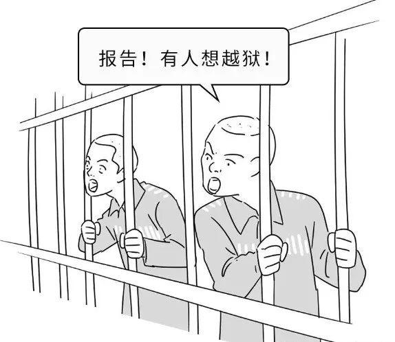 关在监狱表情包图片