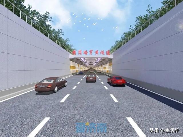 濟南黃崗路穿黃隧道基坑首塊頂板封頂