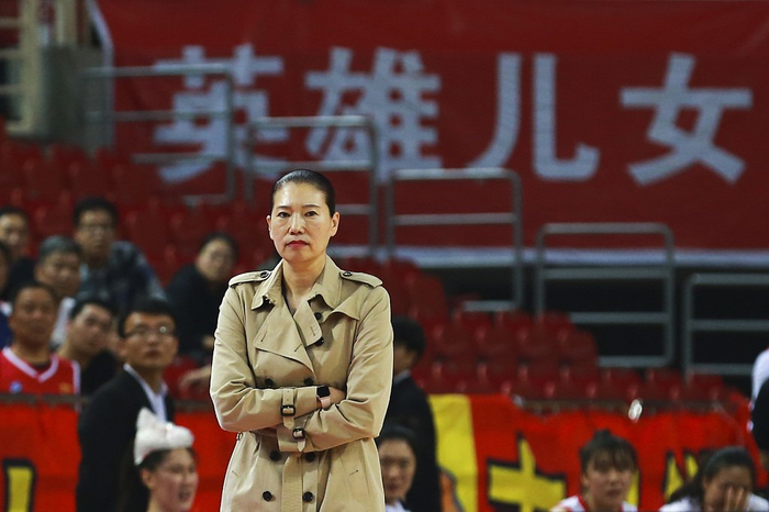 展淑萍在WCBA执教了快30年。