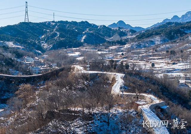 冬日紫荊關長城,銀裝素裹美如畫|保定市|河北省|長城