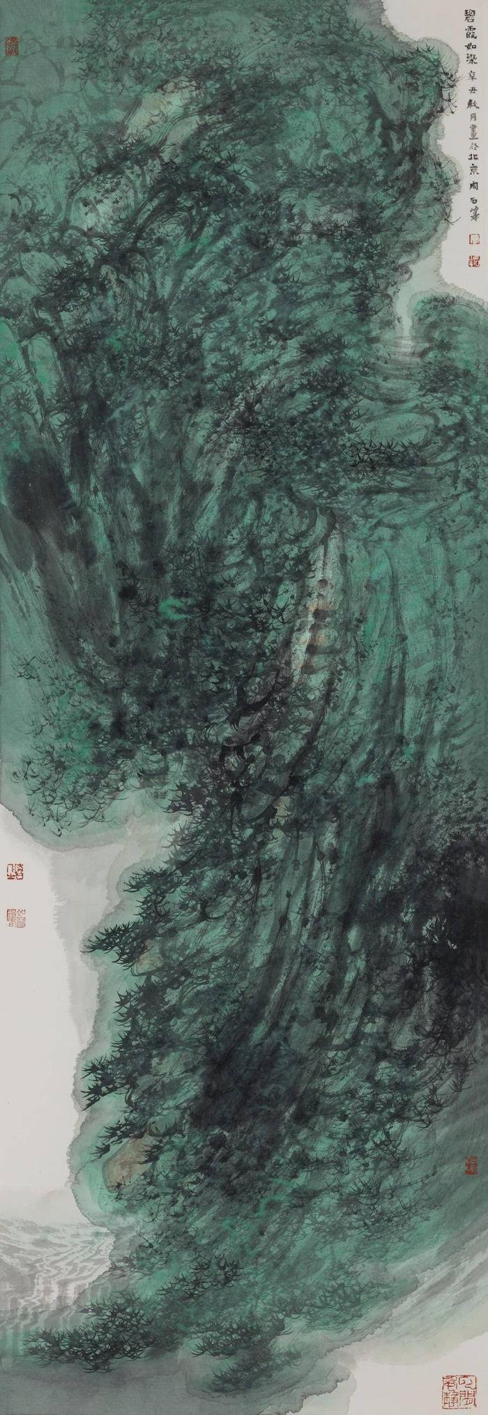 灵静幽奇铸高格——读周石峰先生山水画|周石峰|高格|山水画_新浪新闻