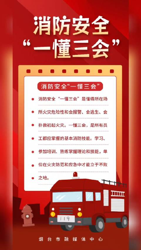 消防安全一懂三会