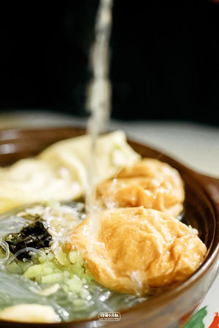 油豆腐粉丝汤 上海图片