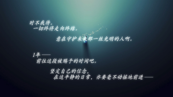 经典的1年时间设定