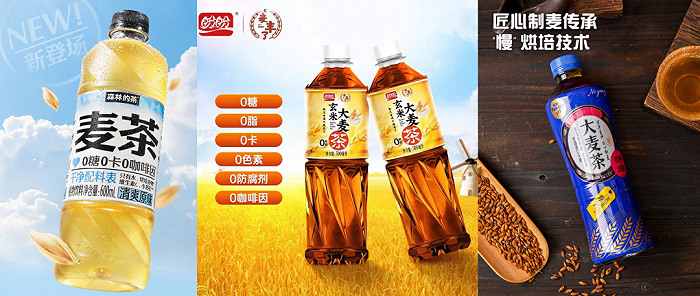 图片来源：元气森林、盼盼、青岛优活