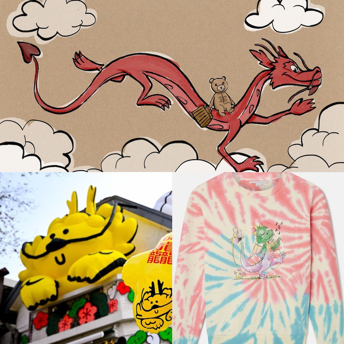 上图：Max Mara；左下：FILA；右下： Stella McCartney