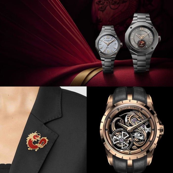 上：名士；左下：梵克雅宝；右下：罗杰杜彼