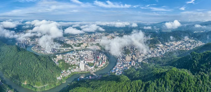 清流城区图 供图 陈汝辉