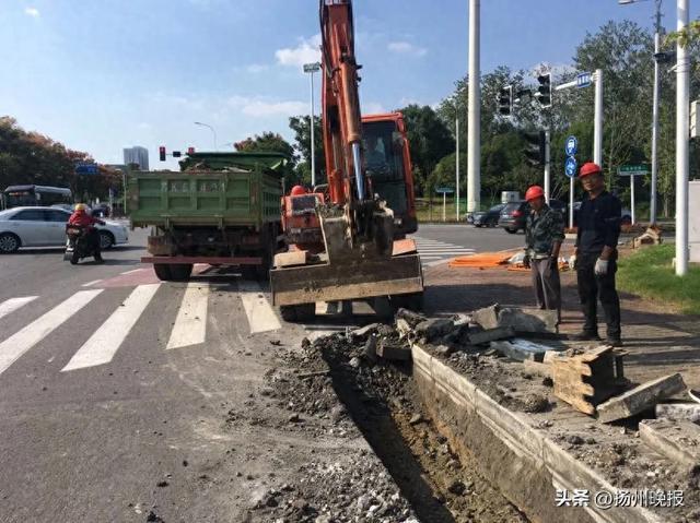 廣陵區甘泉路至南通西路段汶河南路積水點改造.