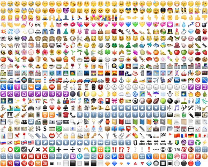 emoji图解对照表图片