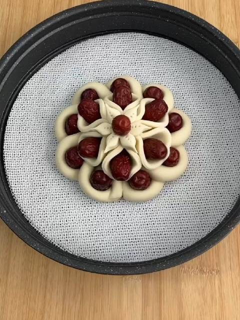 红枣馒头这样做太漂亮了