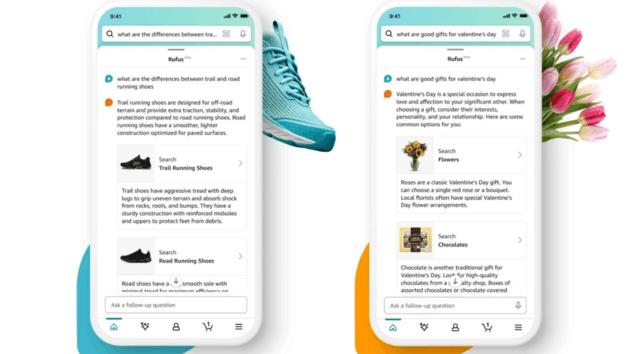 亞馬遜推出ai購物助手rufus,可回答商品信息,提出建議
