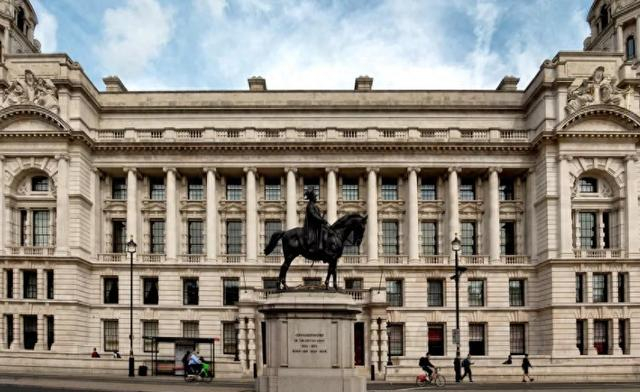 伦敦市中心的历史建筑战时办公室被改建成酒店。图源：外媒