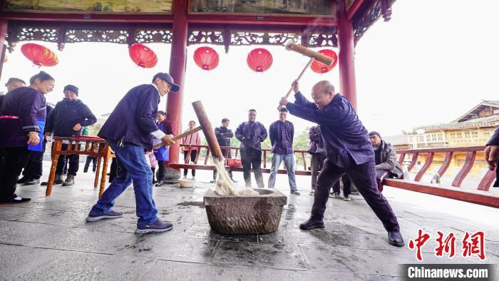 打糍粑图片真实图片