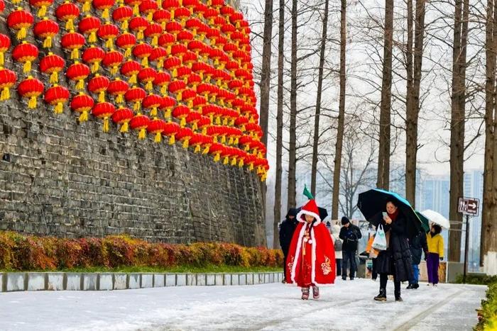 荆州雪景图片图片