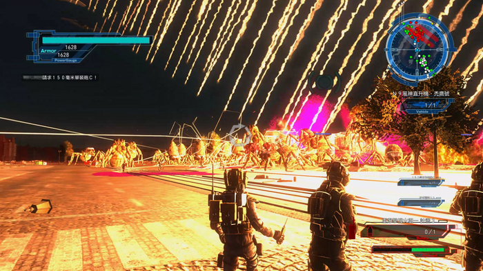 “这里是爆击机火卫一，将再度发动空袭”