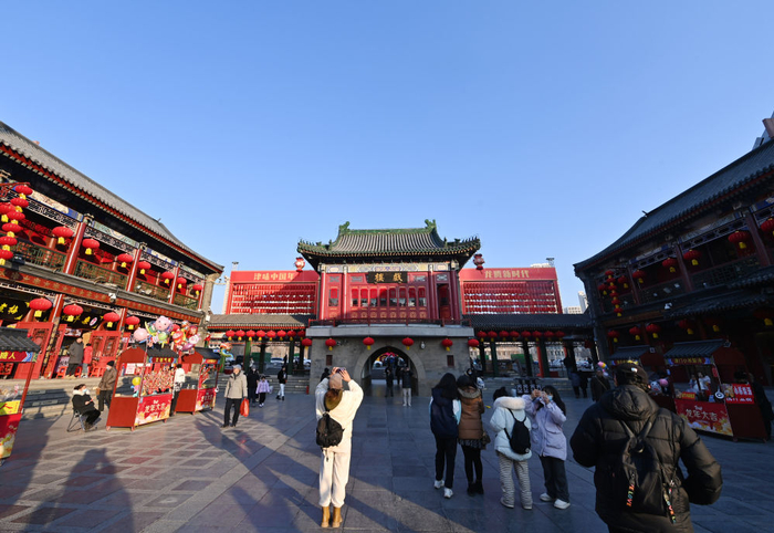 新闻多一点|津门故里的特色老字号|天津市|年画|木版_新浪新闻